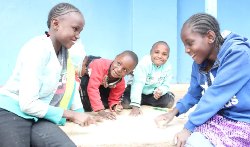 Children at Slum Child Foundation, Nairobi